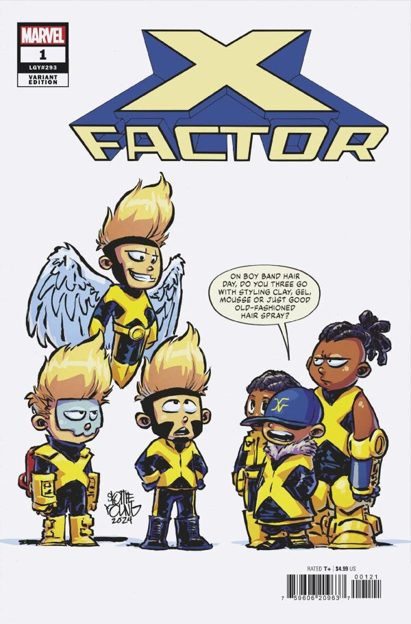 X FACTOR #1 NM 1ST PRINT SKOTTIE YOUNG VARIANT MARVEL COMICS 2024