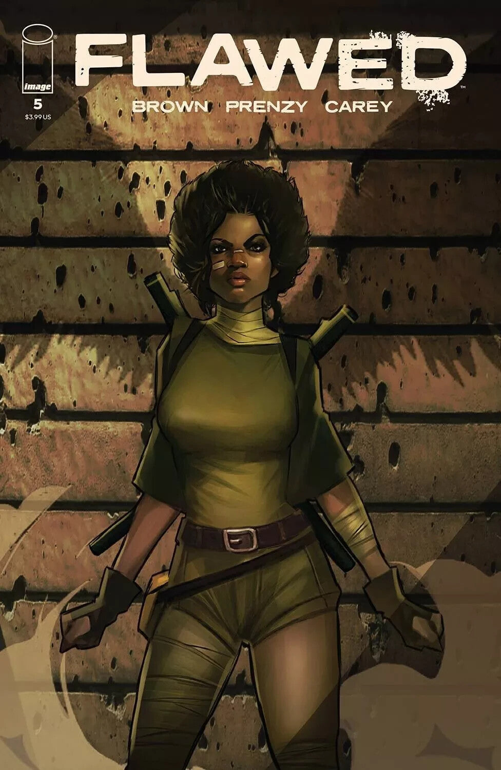 FLAWED #5 IMAGE COMICS 20232 BROWN FRENZY CAREY NM