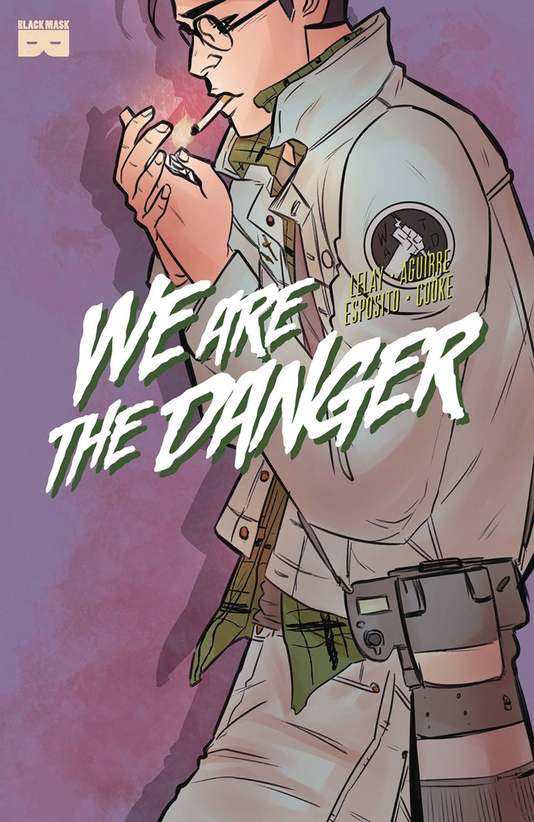 WE ARE DANGER #3 BLACK MASK NM