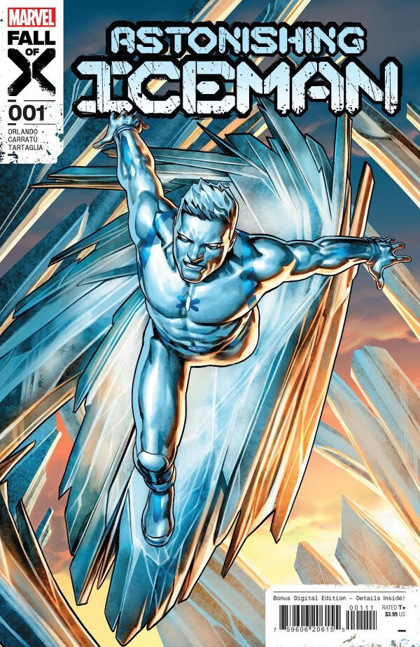 ASTONISHING ICEMAN #1 NM 1ST PRINT MAIN COVER MARVEL COMICS 2023