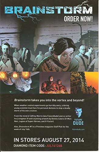 BRAINSTORM COMIC PREVIEW JEFFREY MORRIS Brainstorm NM 1st PRINT