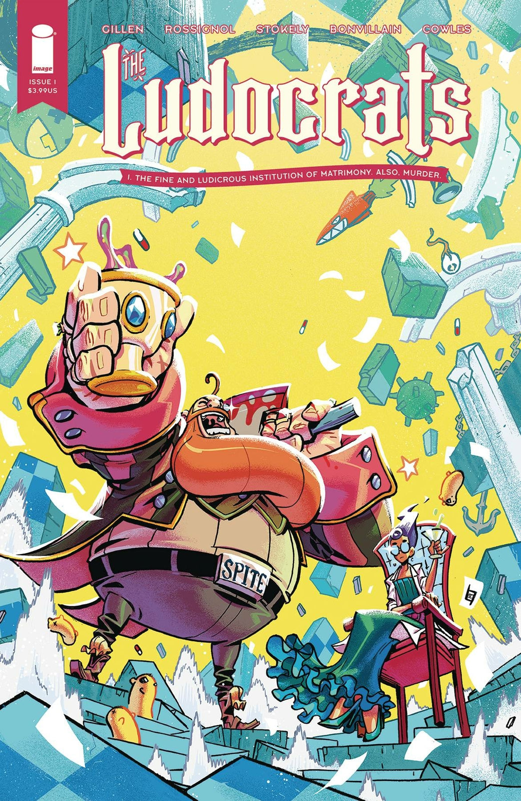 LUDOCRATS #1 IMAGE COMICS FIRST PRINT NM 2020 MAIN COVER