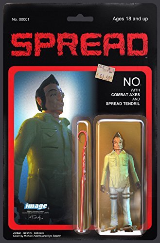 SPREAD #1 2ND PRINT VARIANT ACTION FIGURE VARIANT COVER MICHAEL A NM 2ND PRINT