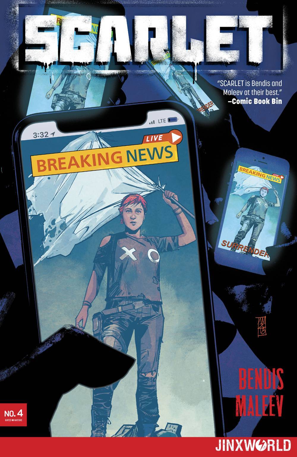 SCARLET #4 DC COMICS NM 1ST PRINT 2018