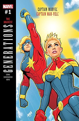 GENERATIONS BRAVEST CAPTAIN MARVEL CAPTAIN MAR-VELL NM 1ST PRINT
