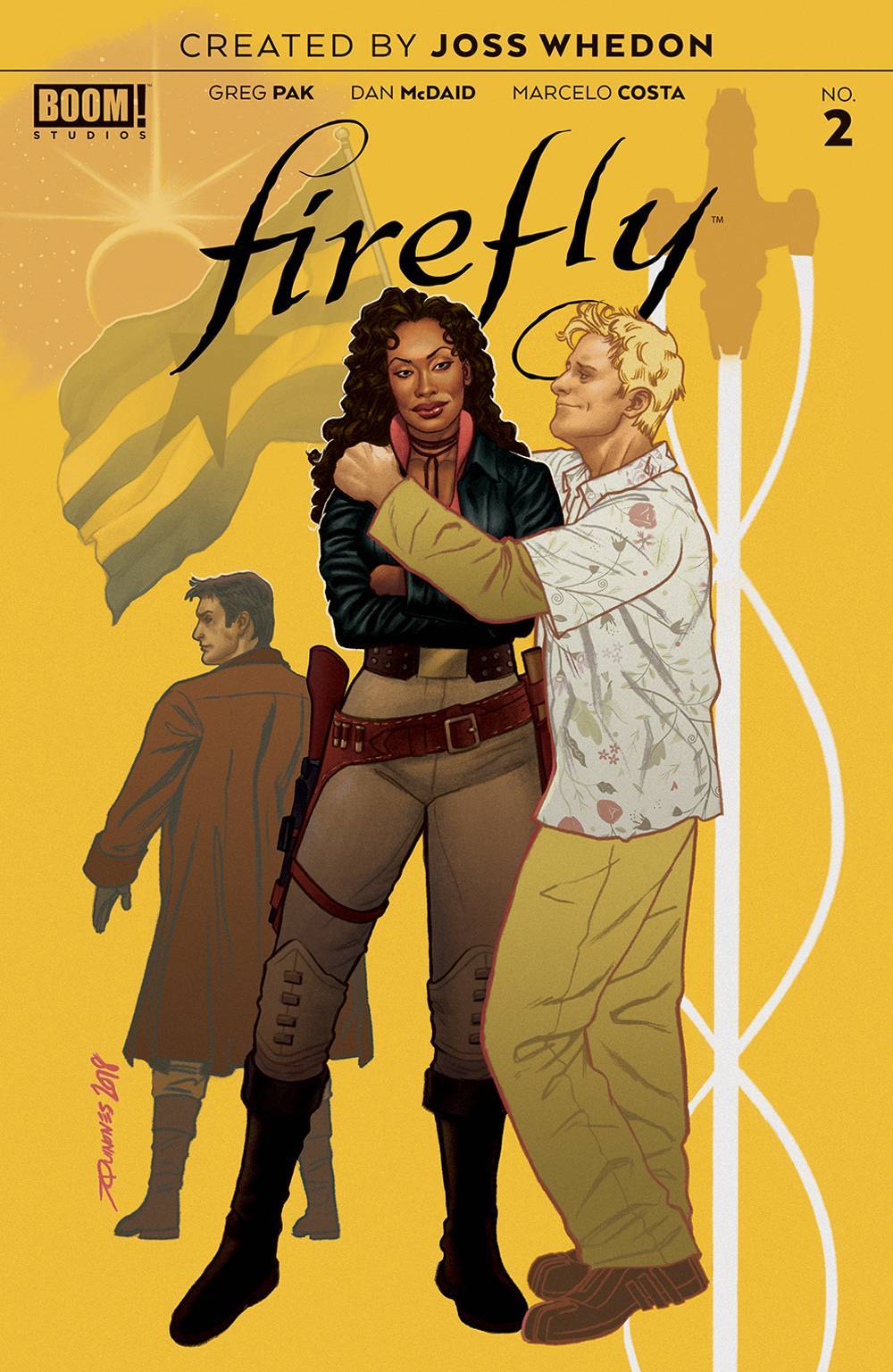 FIREFLY #2 PREORDER QUINONES VARIANT BOOM! NM 1ST PRINT 2019