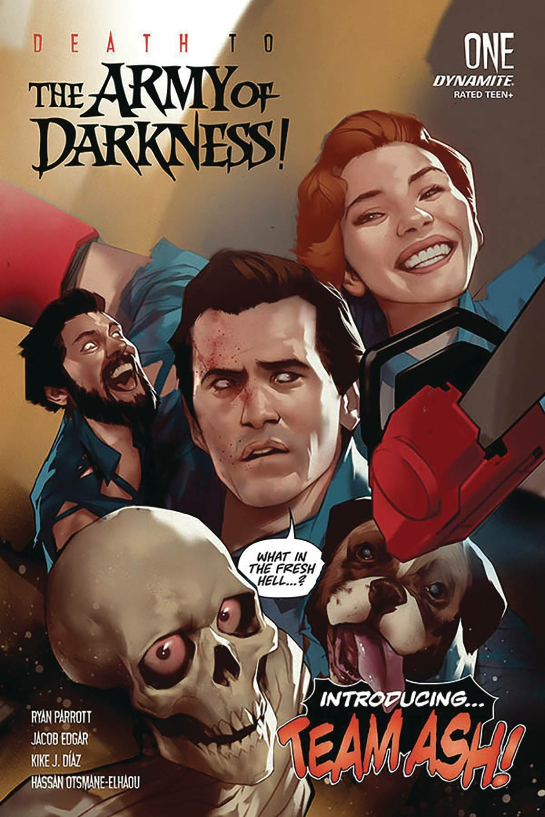 DEATH TO ARMY OF DARKNESS #1 COVER A OLIVER DYNAMITE NM 1ST PRINT 2020