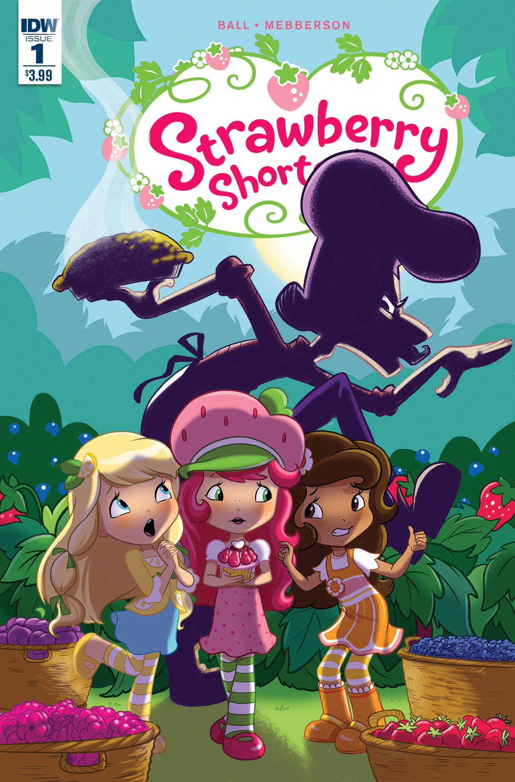 STRAWBERRY SHORTCAKE #1 MAIN COVER VFN 1ST PRINT IDW 2016