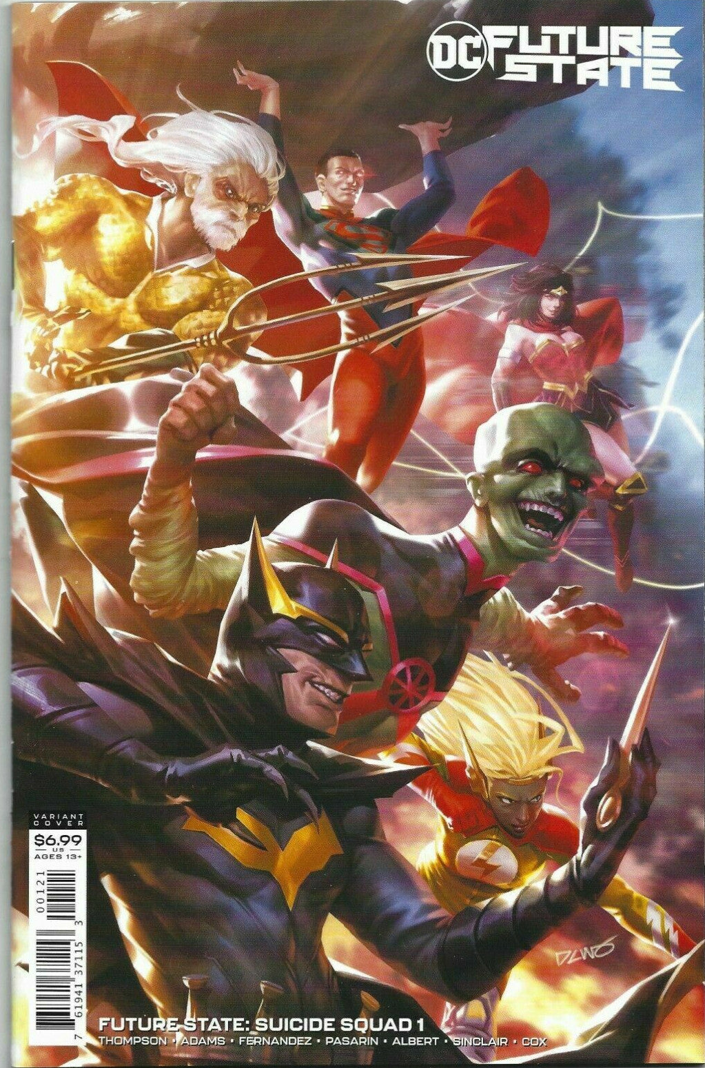 FUTURE STATE SUICIDE SQUAD #1 VARIANT COVER DC COMICS NM 1st PRINT 2021