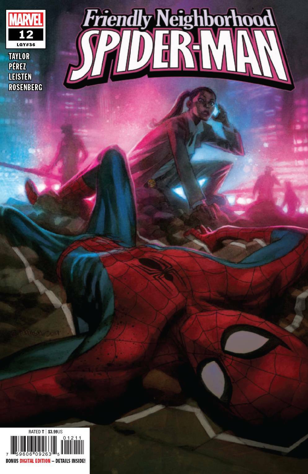 FRIENDLY NEIGHBORHOOD SPIDER-MAN #12 MAIN COVER MARVEL NM 1ST PRINT 2019