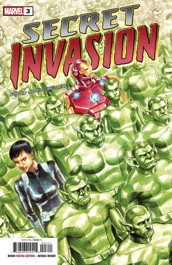SECRET INVASION #3 NM 1ST PRINT MAIN COVER MARVEL COMICS 2023