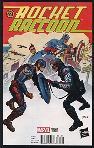 ROCKET RACCOON #4 HASBRO VARIANT NM 1ST PRINT