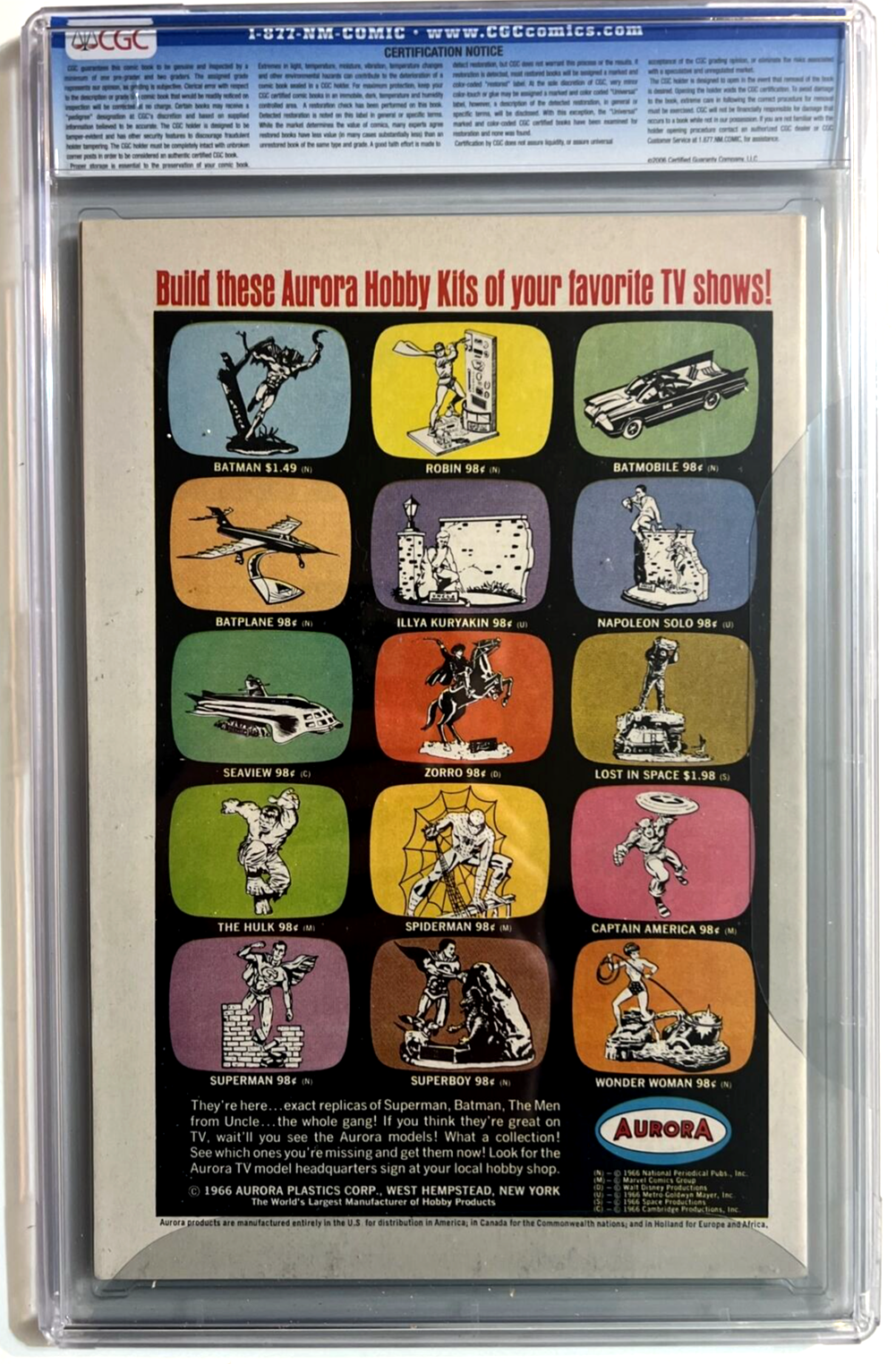 SUPERMAN #194 CGC 9.0 DEATH LOIS LANE DC COMICS 1967 SILVER AGE