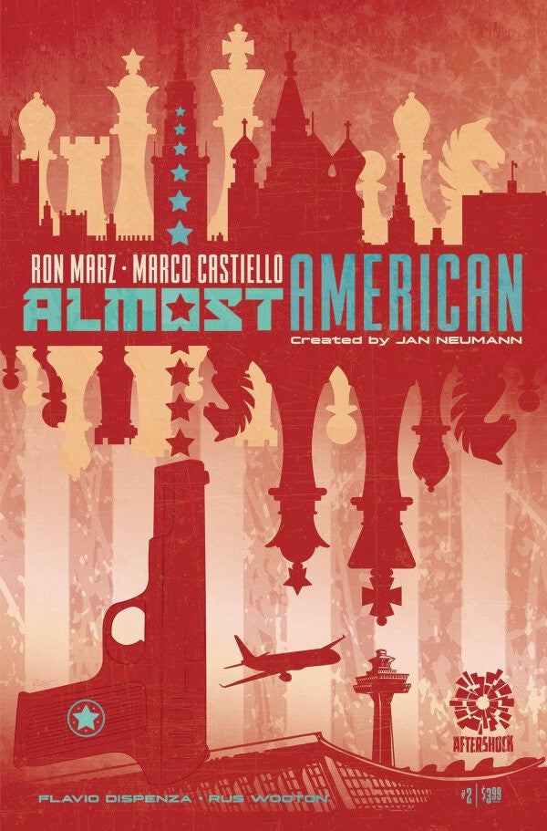 ALMOST AMERICAN #2 MAIN COVER AFTERSHOCK COMICS 2021