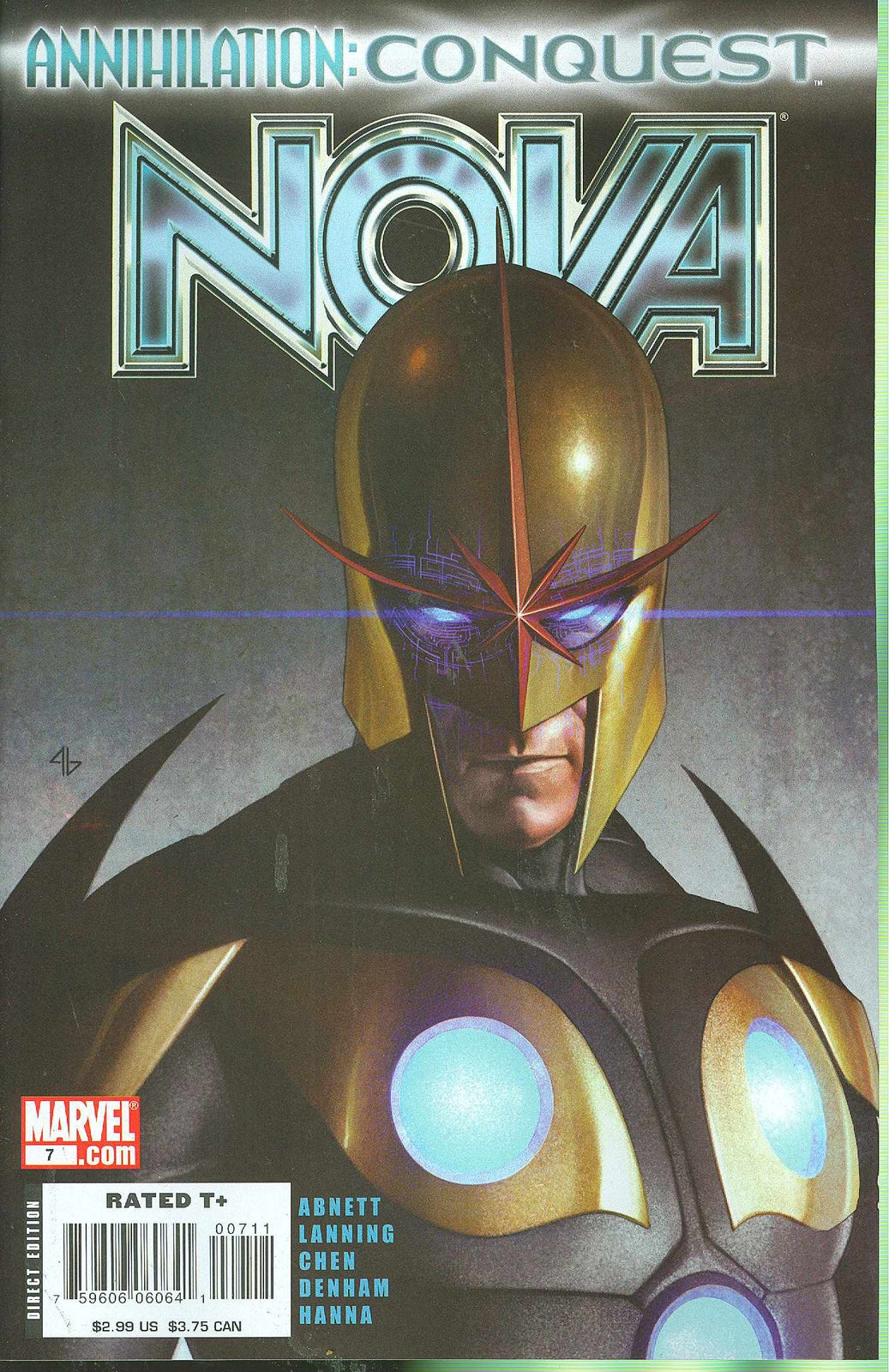 ANNIHILATION: CONQUEST NOVA #7 ABNETT MARVEL NM 1st PRINT