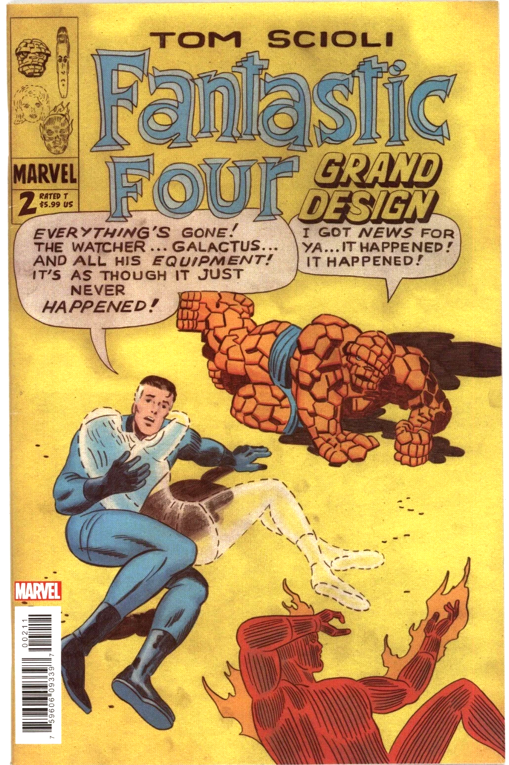 Fantastic Four Grand Design # 2 NM 1st Print MAIN COVER Marvel Comics 2019