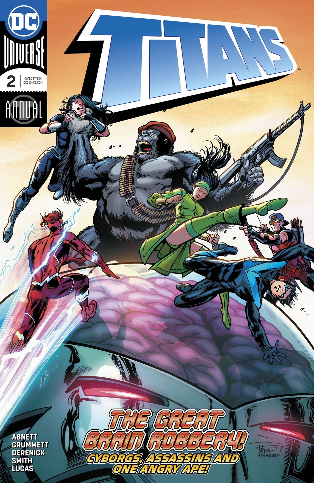 TITANS ANNUAL #2 DC NM