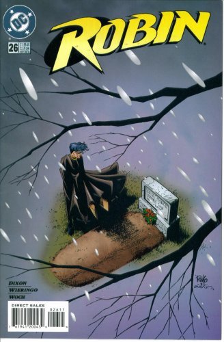 ROBIN NO.262: THE HARD LESSONS CHUCK DIXON AND MIKE WIERINGO NM 1ST PRINT