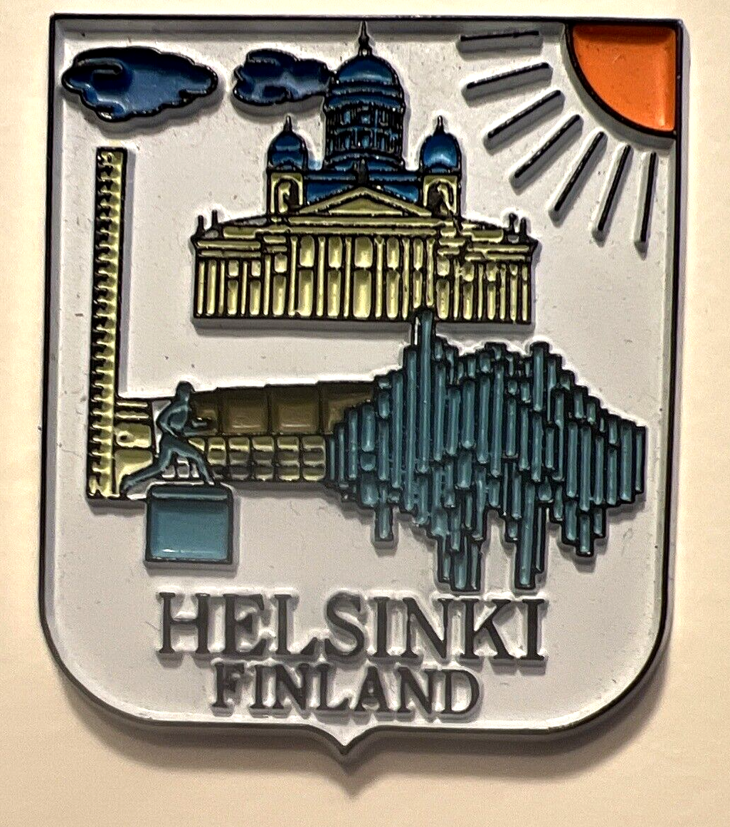 Helsinki Finland Tourist Travel Souvenir Refrigerator Fridge Magnet