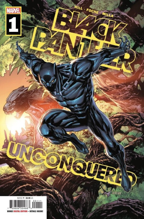BLACK PANTHER UNCONQUERED #1 SPECIAL MAIN COVER 2022 MARVEL NM 1st PRINT