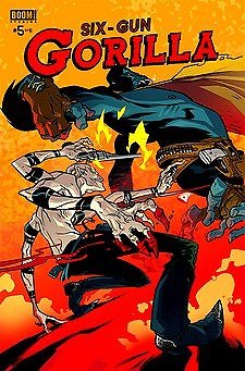 SIX GUN GORILLA #5 NM 1ST PRINT