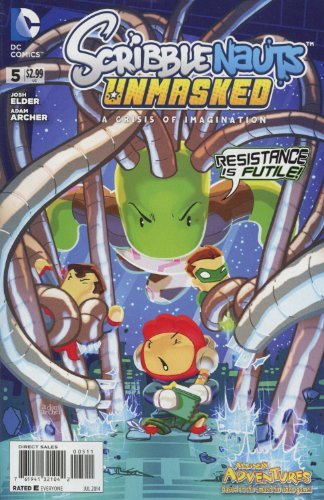 SCRIBBLENAUTS UNMASKED #5 NM 1ST PRINT