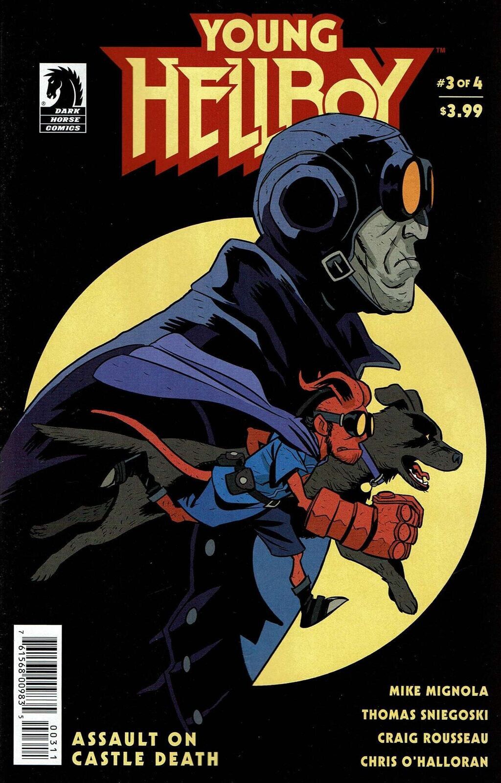 YOUNG HELLBOY ASSAULT ON CASTLE DEATH #3 DARK HORSE COMICS 2023 VFN+