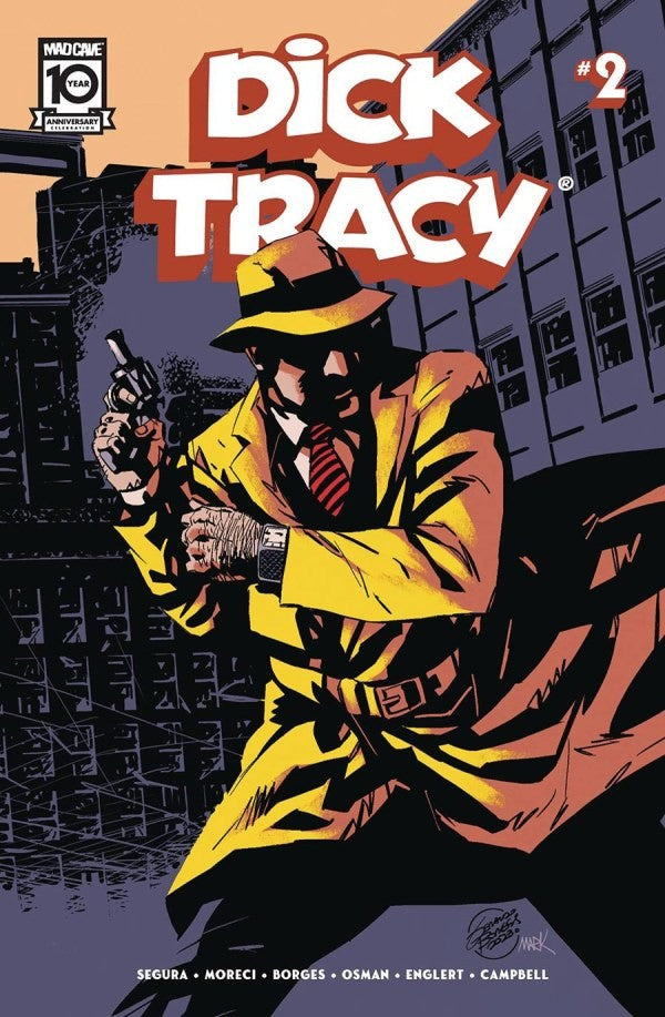 DICK TRACY #2 NM 1ST PRINT MAIN COVER MAD CAVE STUDIOS 2024