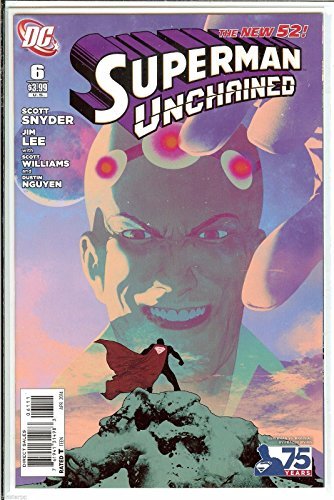 SUPERMAN UNCHAINED #6 VILLAINS VARIANT COVER EDITION SCOTT SNYDER NM 1ST PRINT