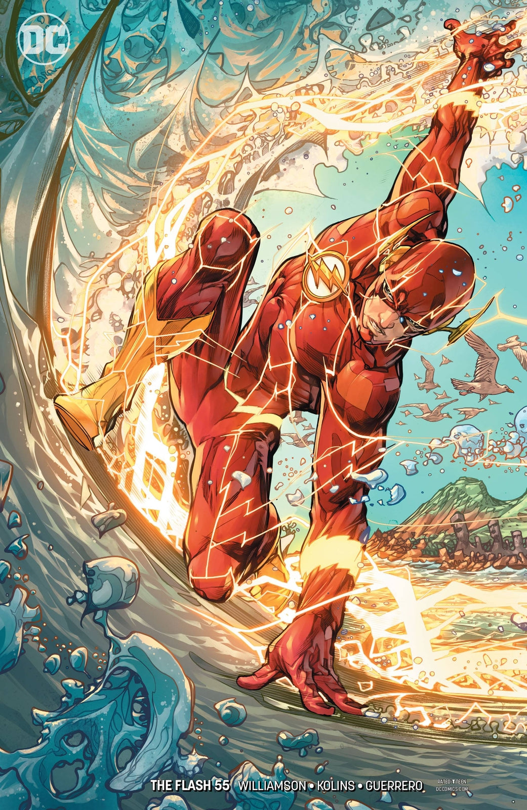 FLASH #55 REBIRTH VARIANT DC NM