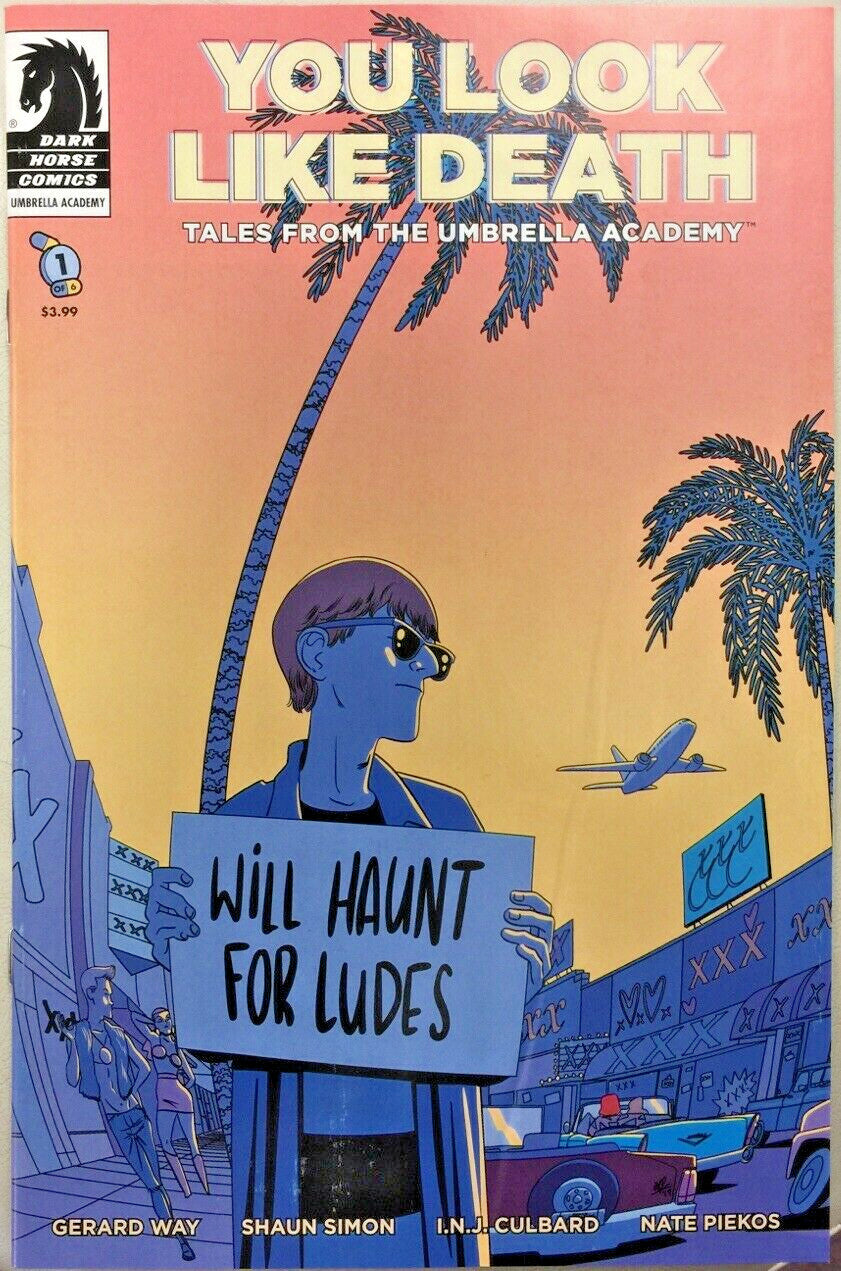 YOU LOOK LIKE DEATH TALES UMBRELLA ACADEMY #1 COVER B NM 1ST PRINT 2020