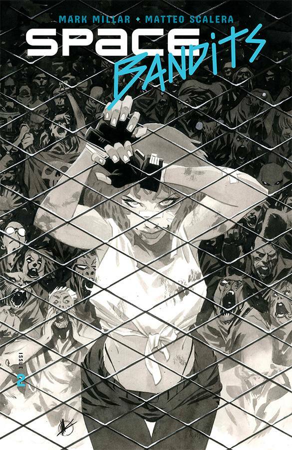 SPACE BANDITS #2 COVER B SCALERA IMAGE VFN 1ST PRINT 2019