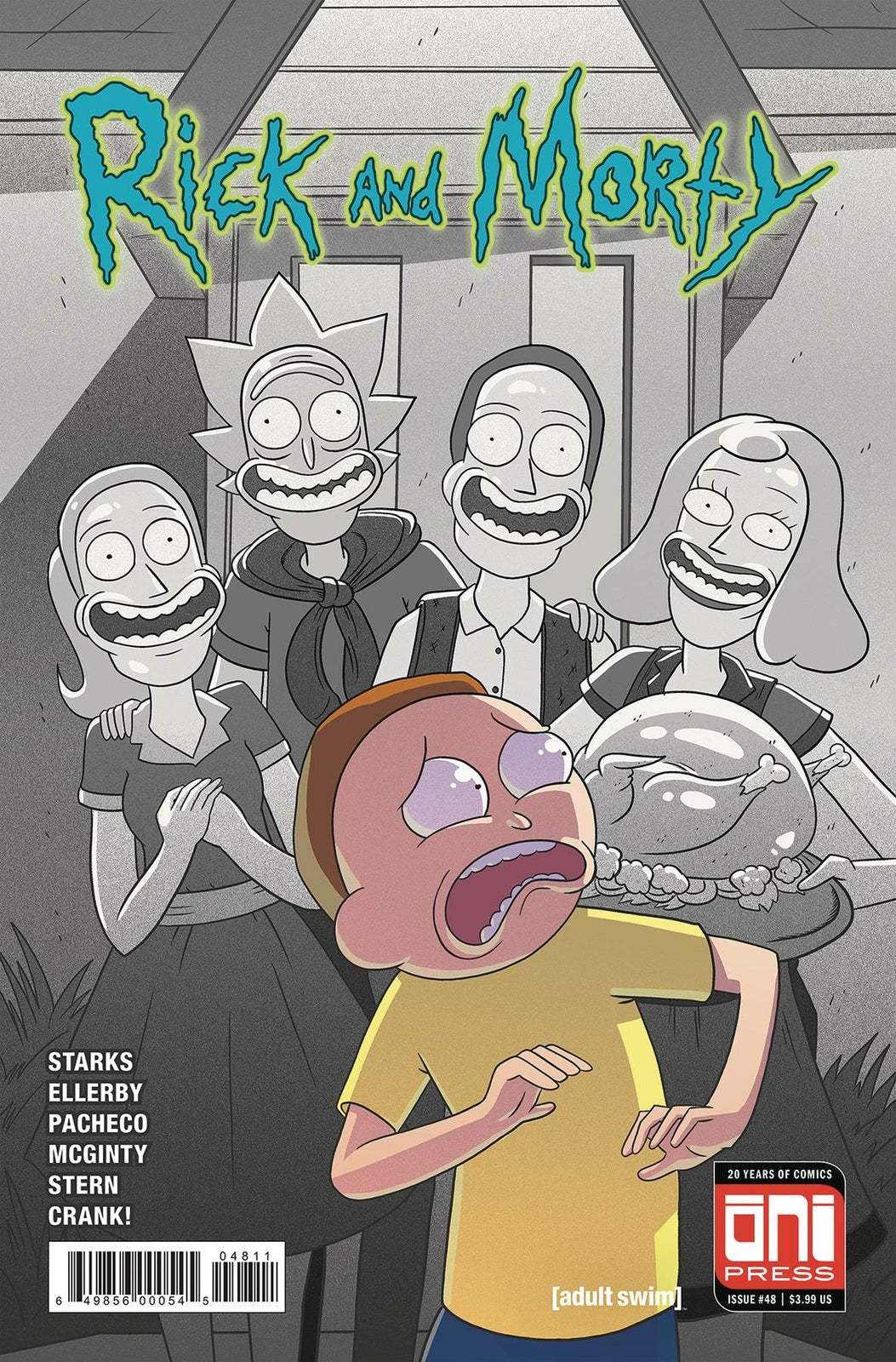 RICK & MORTY #48 COVER A ONI NM 1ST PRINT 2019