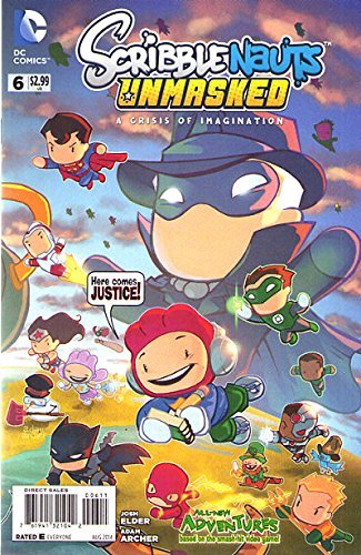 SCRIBBLENAUTS UNMASKED CRISIS OF IMAGINATION #6 ADAM ARCHER AND JO NM 1ST PRINT