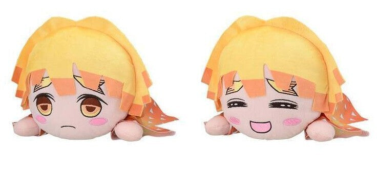 DEMON SLAYER KIMETSU ZENITSU LAY DOWN PLUSH LARGE SIZE 12" 2 styles YOU PICK!