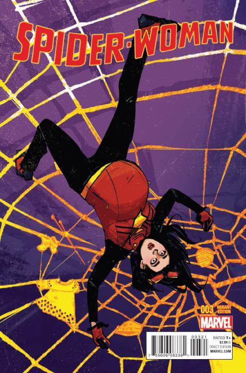 SPIDER-WOMAN #3 DENNIS HOPELESS 1:25 VARIANT NM 1ST PRINT