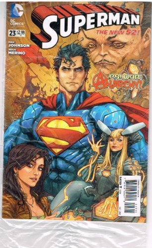 SUPERMAN # 23 DC COMIC OCT 2013 THE NEW 52 SERIES JOHNSON & MERINO NM 1ST PRINT