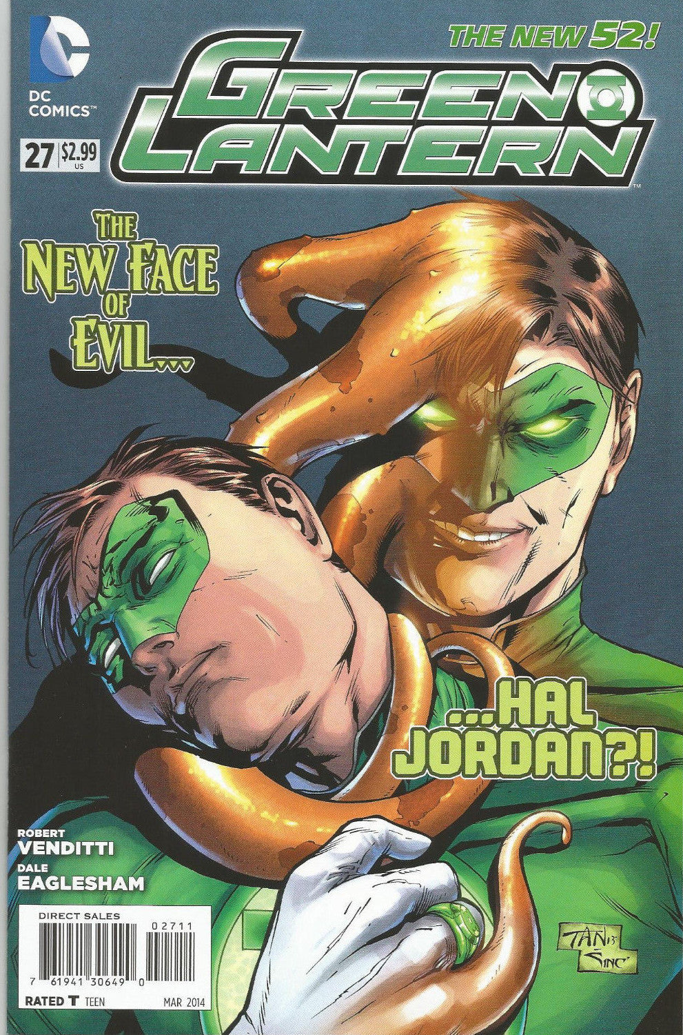 GREEN LANTERN #27 NEW 52 DC 2014 NM