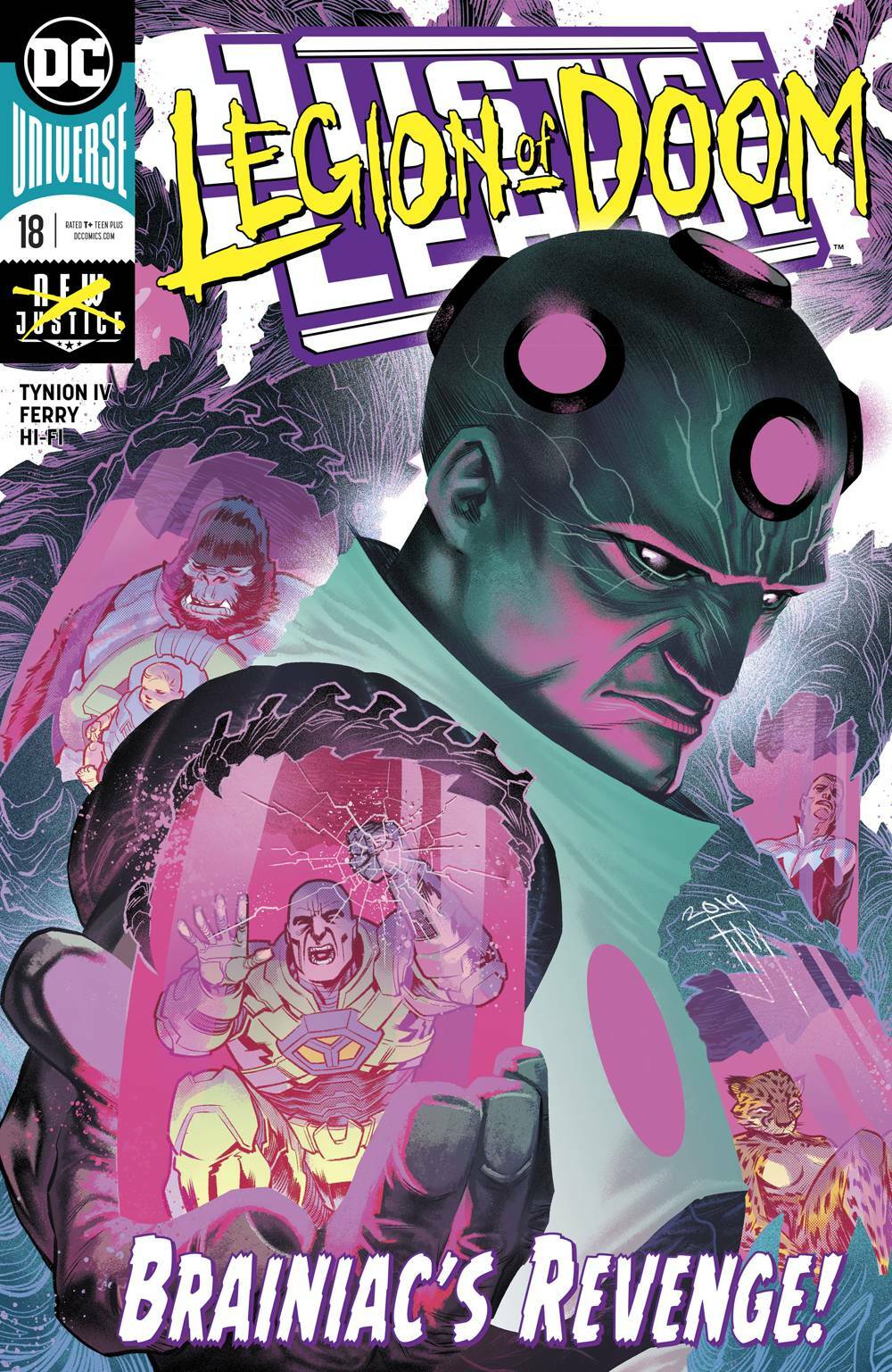 JUSTICE LEAGUE #18 MAIN COVER DC NM 1ST PRINT 2019
