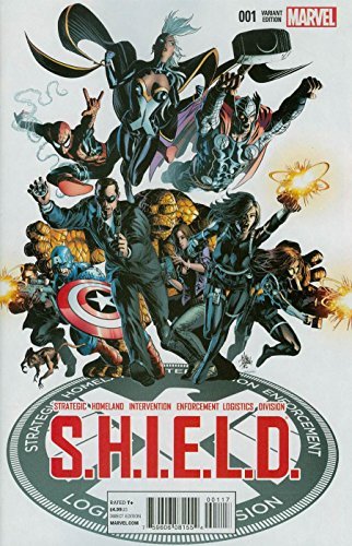 S.H.I.E.L.D. #1 VARIANT COVER BY MIKE DEODATO NM 1ST PRINT