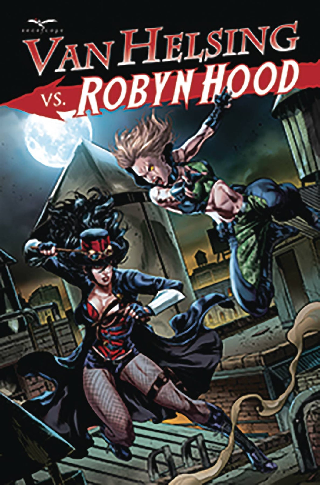 VAN HELSING VS ROBYN HOOD #3 OF 4 COVER B WHITE ZENESCOPE NM