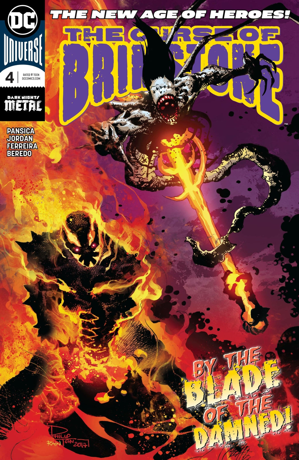 CURSE OF BRIMSTONE #4 DC NM 1st PRINT
