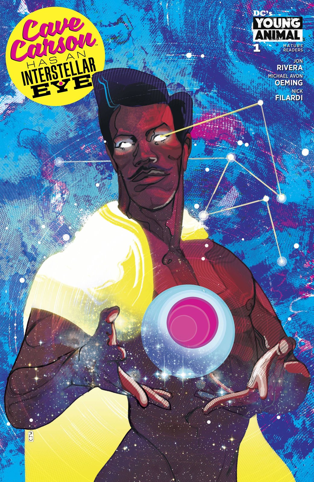 CAVE CARSON HAS AN INTERSTELLAR EYE #1 VARIANT DC NM