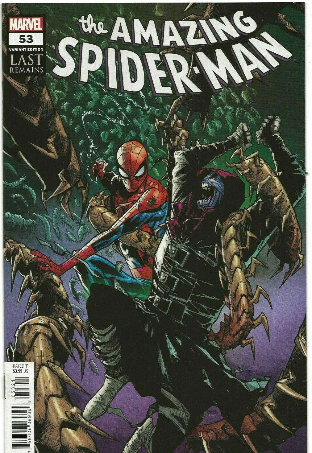 AMAZING SPIDER-MAN #53 NM 1ST PRINT MARVEL 2021 RAMOS VARIANT COVER LAST REMAINS