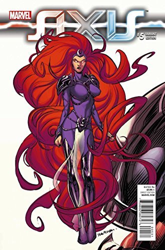 AVENGERS AND X-MEN AXIS #5 PICHELLI YOUNG GUNS VARIANT MARVEL NM 1st PRINT