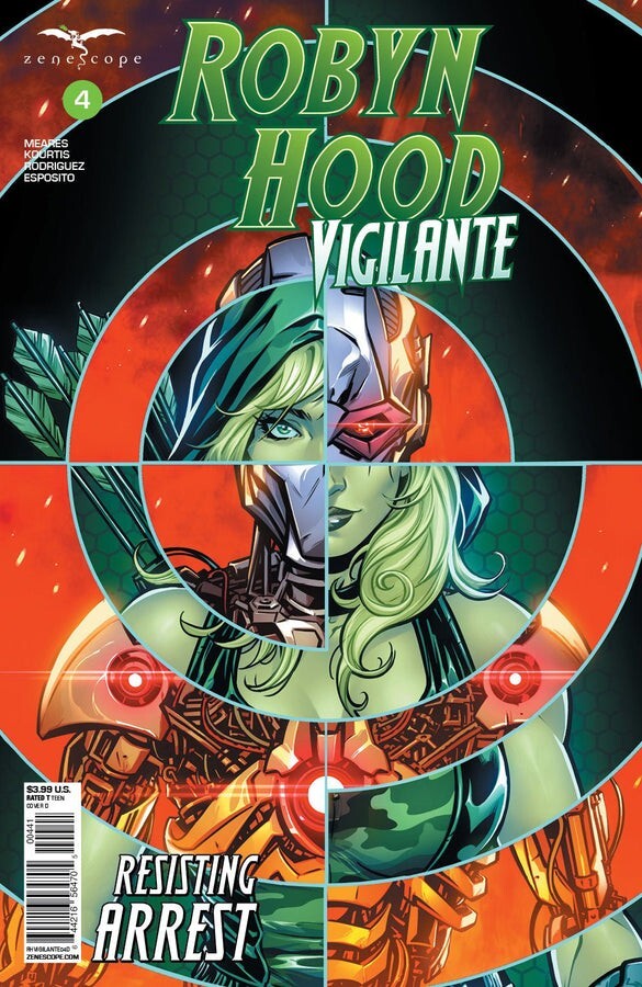 ROBYN HOOD VIGILANTE #4 COVER D ZENESCOPE NM 1ST PRINT 2020