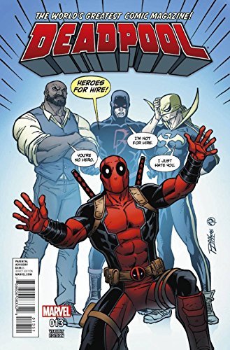 DEADPOOL #13 LIM VARIANT NM 1ST PRINT