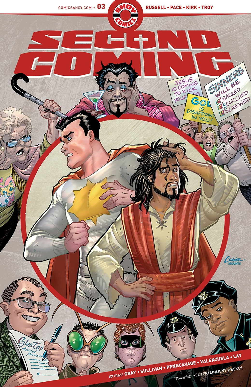 SECOND COMING #3 COVER A PACE AHOY NM 1ST PRINT 2019