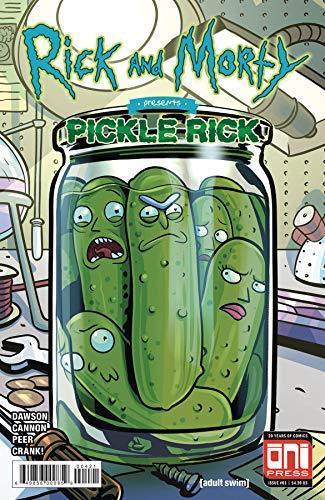 RICK & MORTY PRESENTS PICKLE RICK #1 CVR B DEWEY VARIANT ONI PRESS NM 1ST PRINT