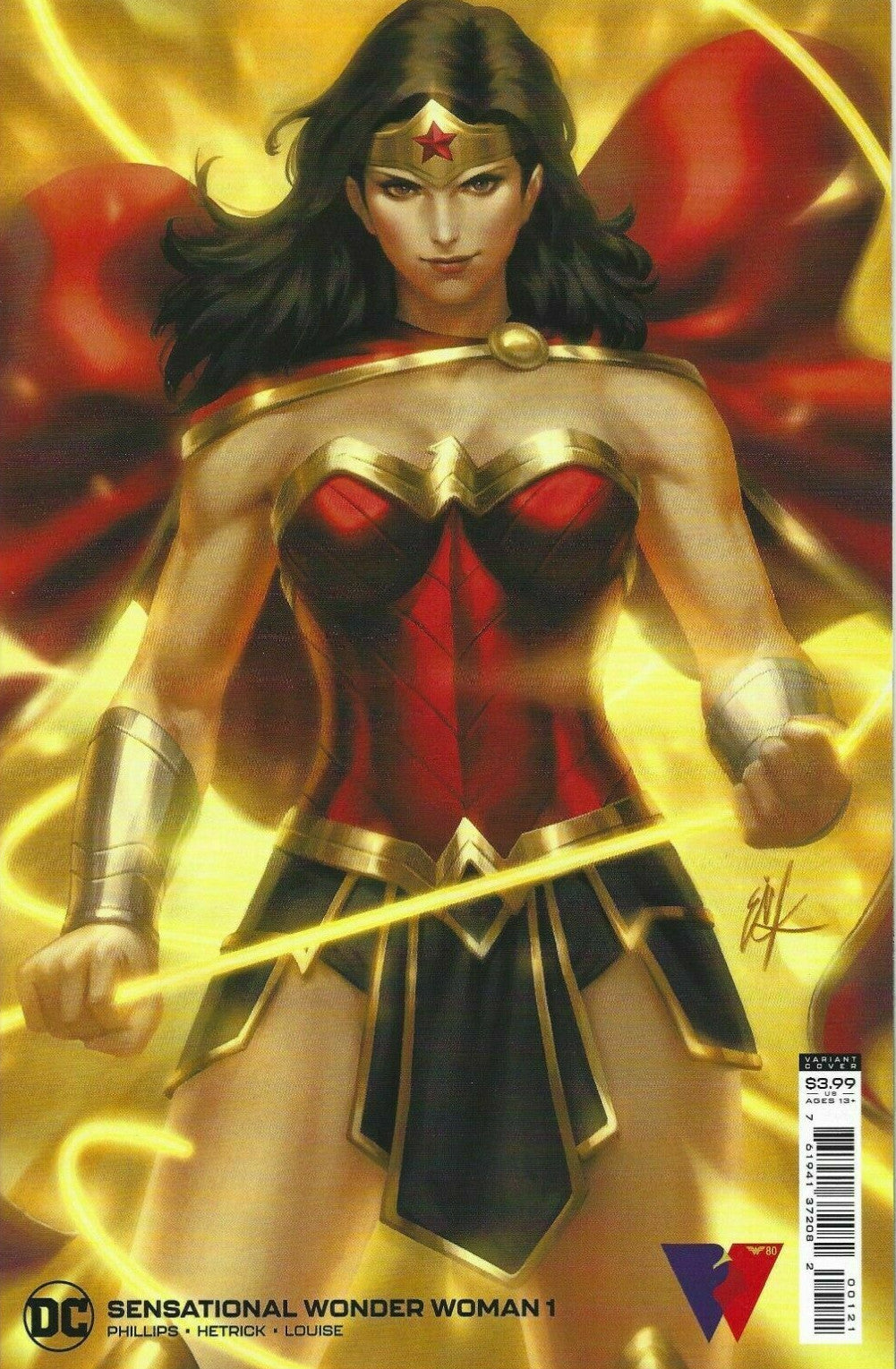 SENSATIONAL WONDER WOMAN #1 VARIANT COVER DC COMICS NM 1st PRINT 2021